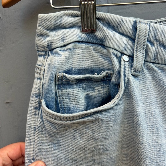 Paige Harper Wide Leg Ankle Pant with embroidery, size 29 - Picture 6 of 12